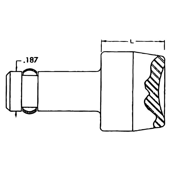 Tower DL201-4303 - Cupped Squeezer Set 0.187