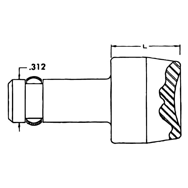 Tower DL242-43510 - Cupped Squeezer Set 0.312