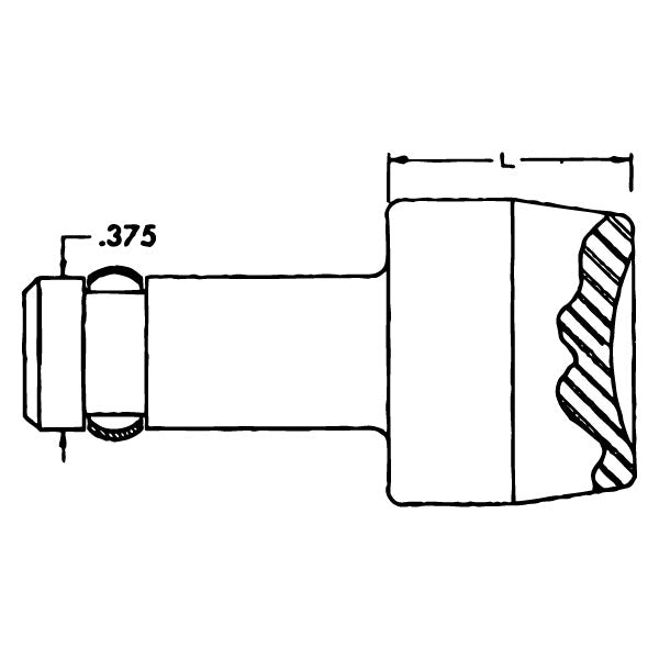 Tower DL265-4706 - Cupped Squeezer Set 0.375