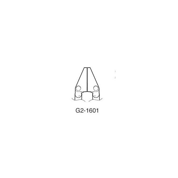 G2-1601 Hakko - Flat curved stripper blade FT801